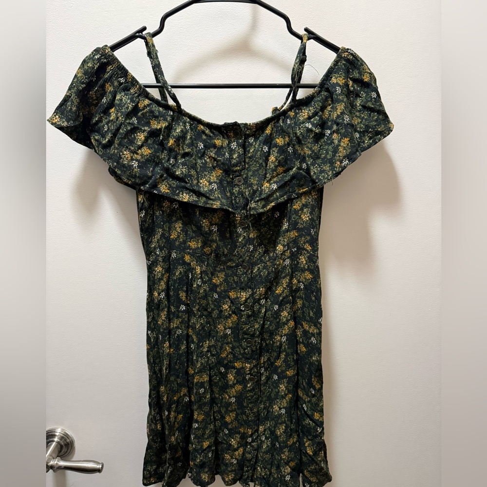 Floral Off-Shoulder Dress